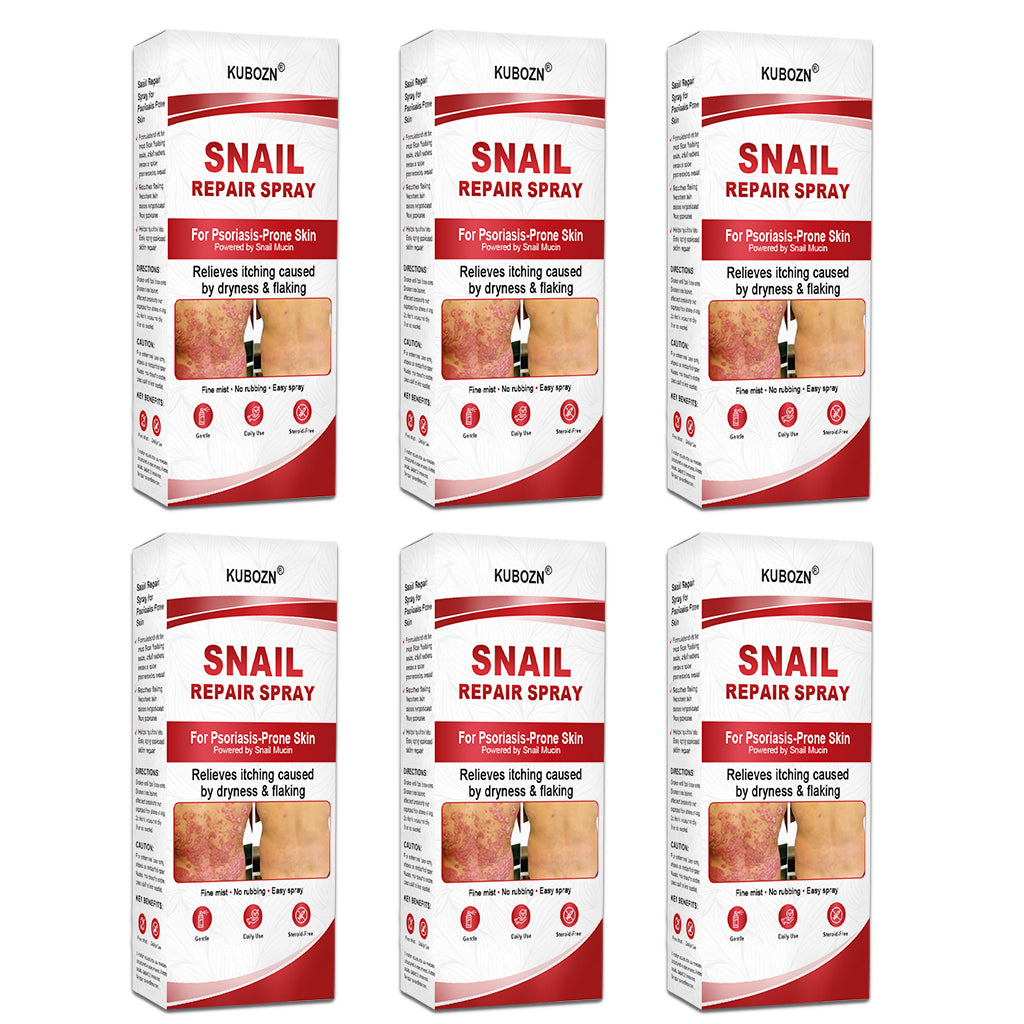 KUBOZN® Snail Repair Spray for Itchy, Flaky Psoriasis Skin (offer)