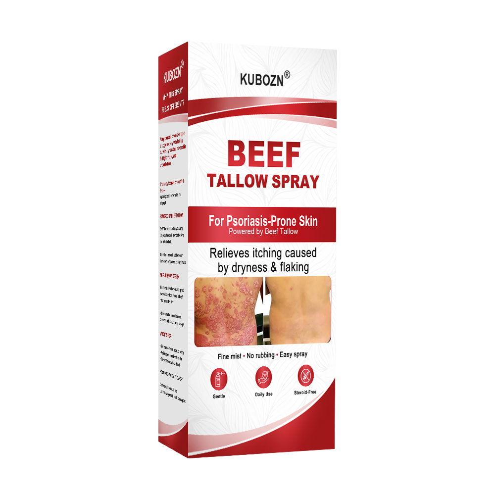 KUBOZN® Beef Tallow Spray for Itchy, Flaky Psoriasis Skin 1