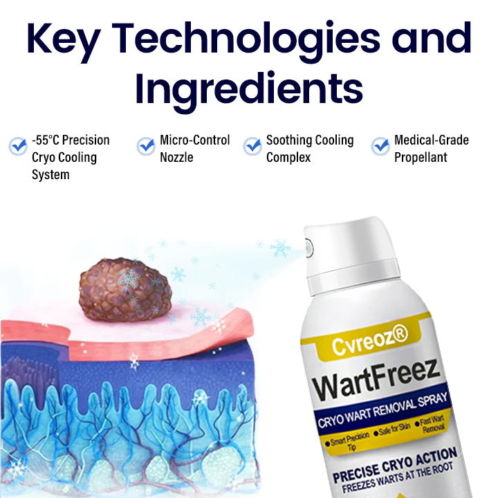 Cvreoz® WartFreez Cryo Wart Removal Spray
