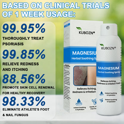 ✅  Official Store: KUBOZN® Magnesium Herbal Psoriasis Spray ⚕️ FDA Certified (Offer)