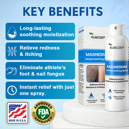 ✅  Official Store: KUBOZN® Magnesium Herbal Psoriasis Spray ⚕️ FDA Certified (Offer)