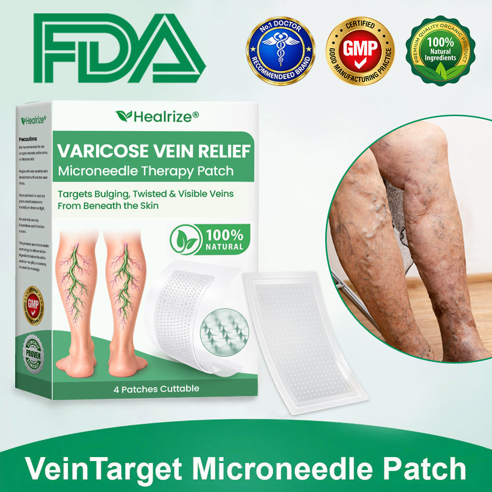 👨‍⚕️🔥Healrize® VeinEase Microneedle Care Patch⚡Instant Relief, Long-Term Results (Offer)