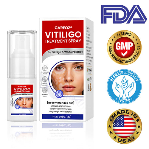Cvreoz® Vitiligo Treatment Spray — Visible Results in Weeks, 100% Natural & Steroid-Free