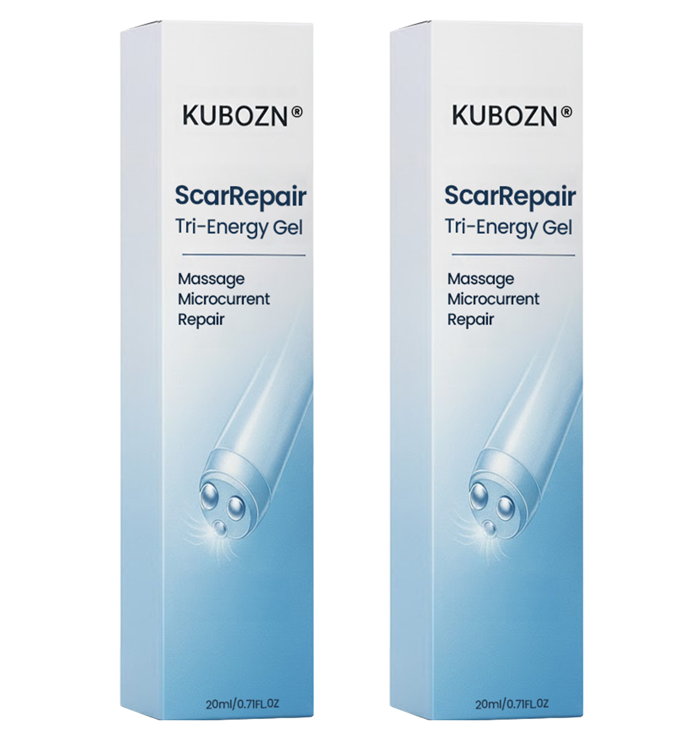 KUBOZN® Triple-Roller Microcurrent ScarRepair Gel (Offer)