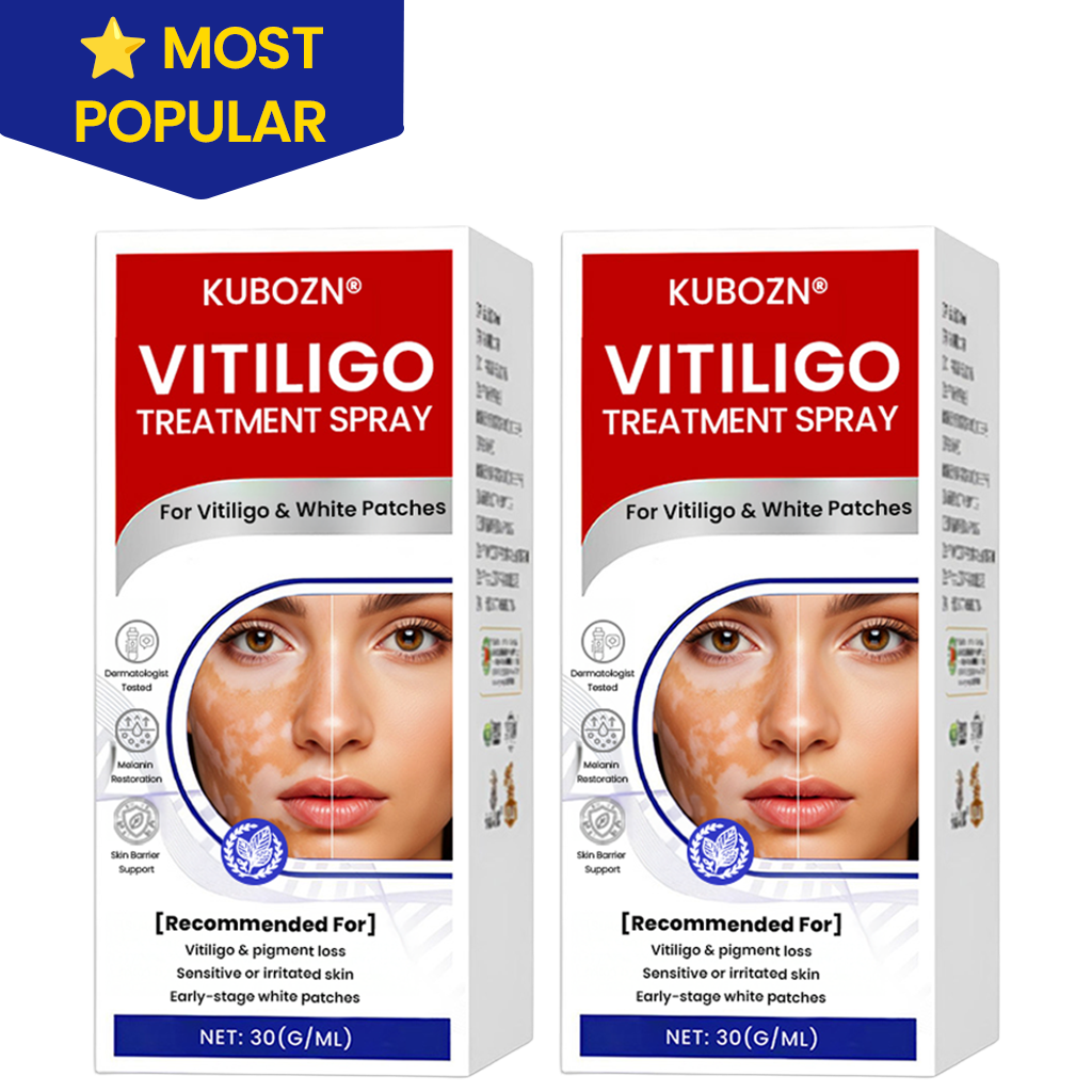 KUBOZN®Vitiligo Treatment Spray — Visible Results in Weeks, 100% Natural & Steroid-Free (Offer)