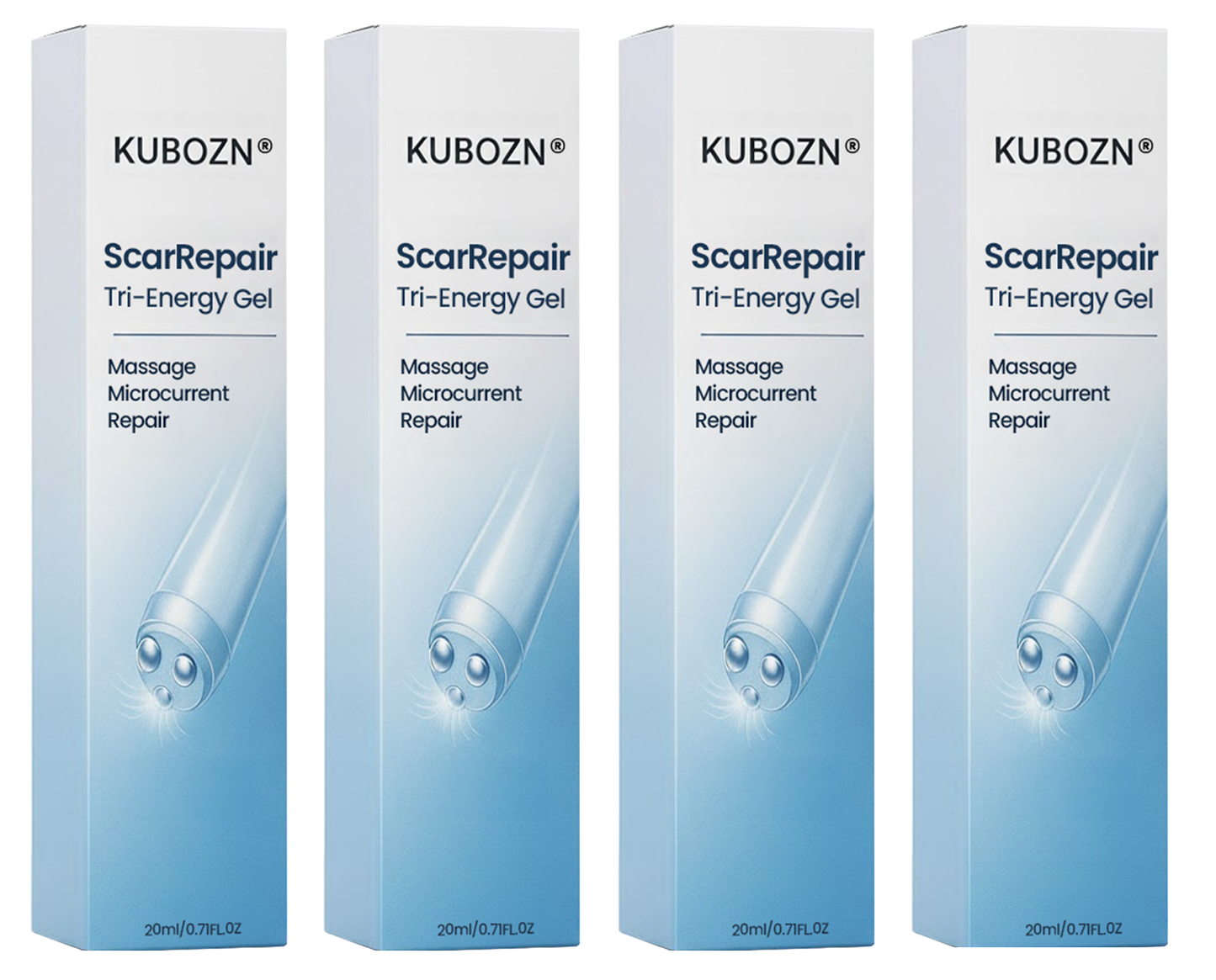 KUBOZN® Triple-Roller Microcurrent ScarRepair Gel (Offer)