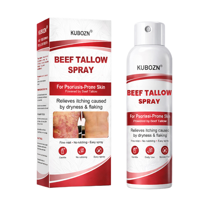 KUBOZN® Beef Tallow Spray for Itchy, Flaky Psoriasis Skin (offer)