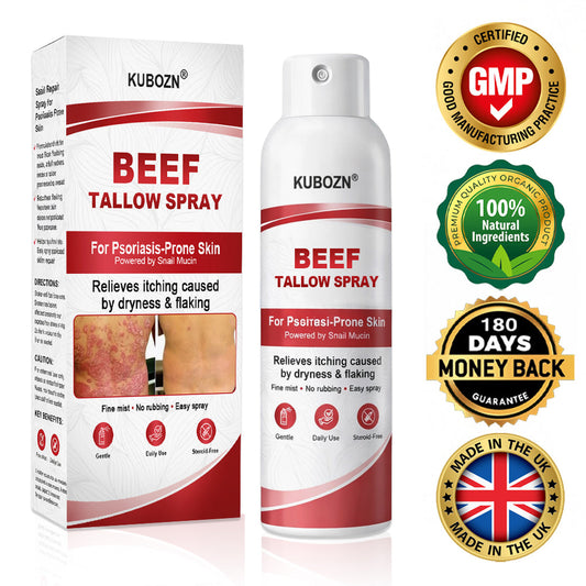 KUBOZN® Beef Tallow Spray for Itchy, Flaky Psoriasis Skin