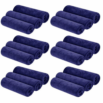 KUBOZN® 3 Pack Microfiber Twisted-Loop Quick-Dry Towels (Offer)