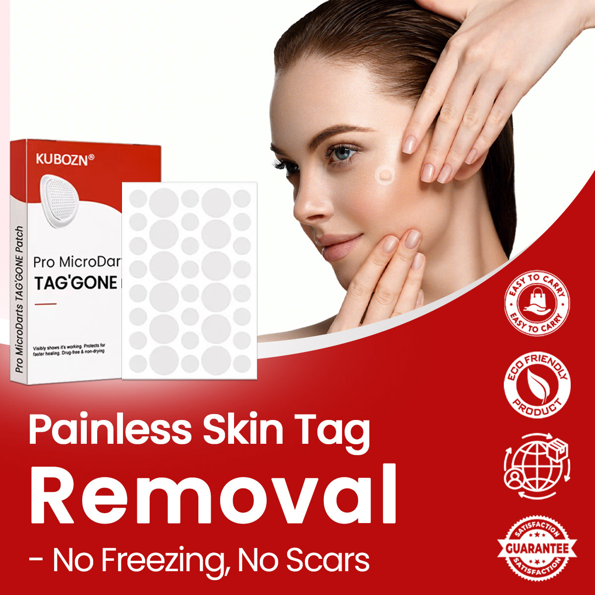 ✨ KUBOZN® Pro MicroDarts TAG'Gone Patch
