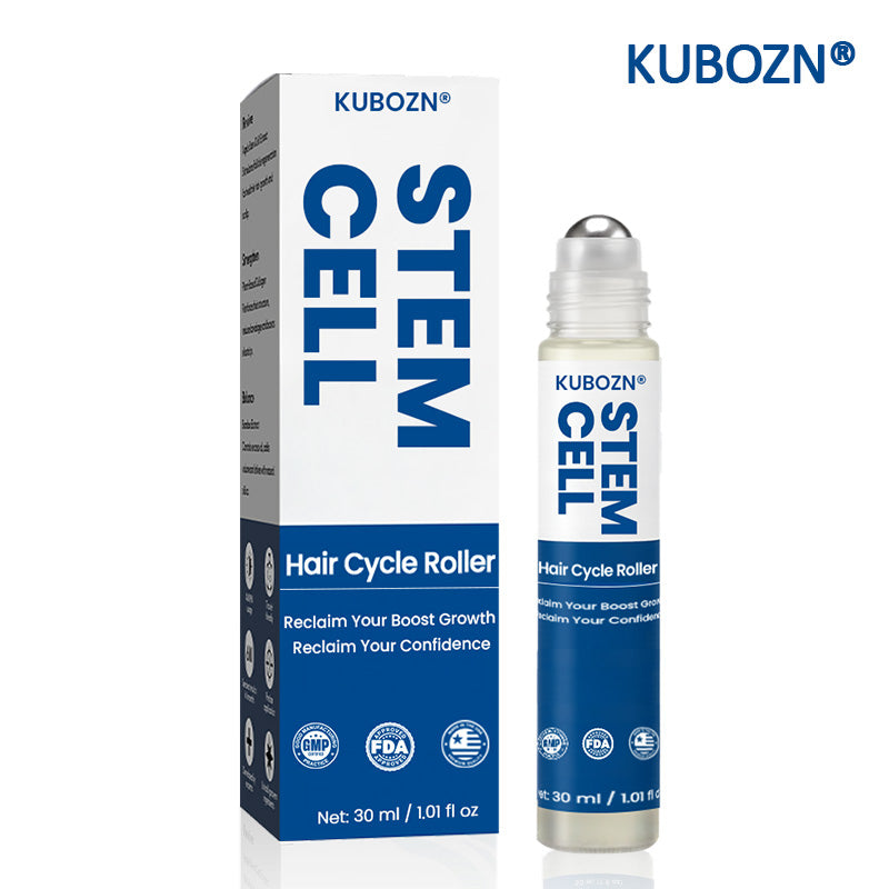 KUBOZN® STEM Cell Hair Cycle Roller: A Breakthrough Micro-Roller That Activates Follicles for Visible Regrowth. (Offer)