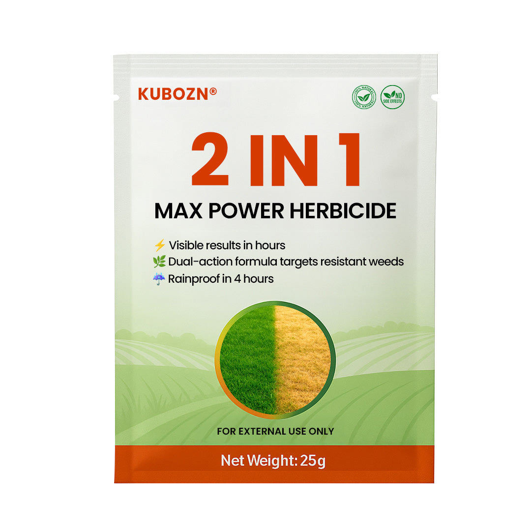 🌿 KUBOZN® 2-in-1 Weed Killer | Same-Day Results & Kills Roundup-Resistant Weeds