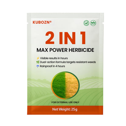 🌿 KUBOZN® 2-in-1 Weed Killer | Same-Day Results & Kills Roundup-Resistant Weeds