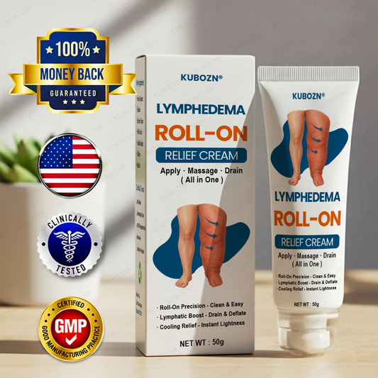 ⚡KUBOZN® Roll-On Cream for Lymphatic Drainage & Swelling Relief