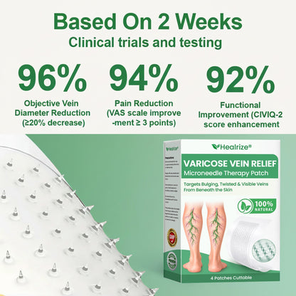 👨‍⚕️🔥Healrize® VeinEase Microneedle Care Patch⚡Instant Relief, Long-Term Results (Offer)