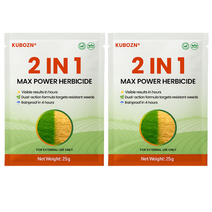 🌿 KUBOZN® 2-in-1 Weed Killer | Same-Day Results & Kills Roundup-Resistant Weeds