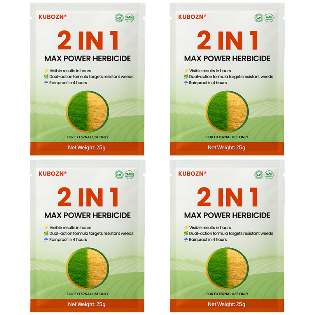 🌿 KUBOZN® 2-in-1 Weed Killer | Same-Day Results & Kills Roundup-Resistant Weeds