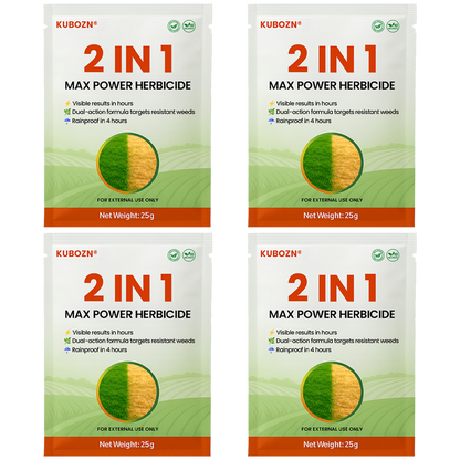 🌿 KUBOZN® 2-in-1 Weed Killer | Same-Day Results & Kills Roundup-Resistant Weeds