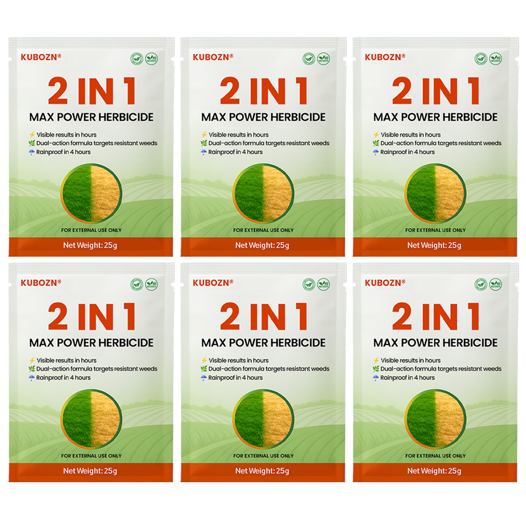 🌿 KUBOZN® 2-in-1 Weed Killer | Same-Day Results & Kills Roundup-Resistant Weeds