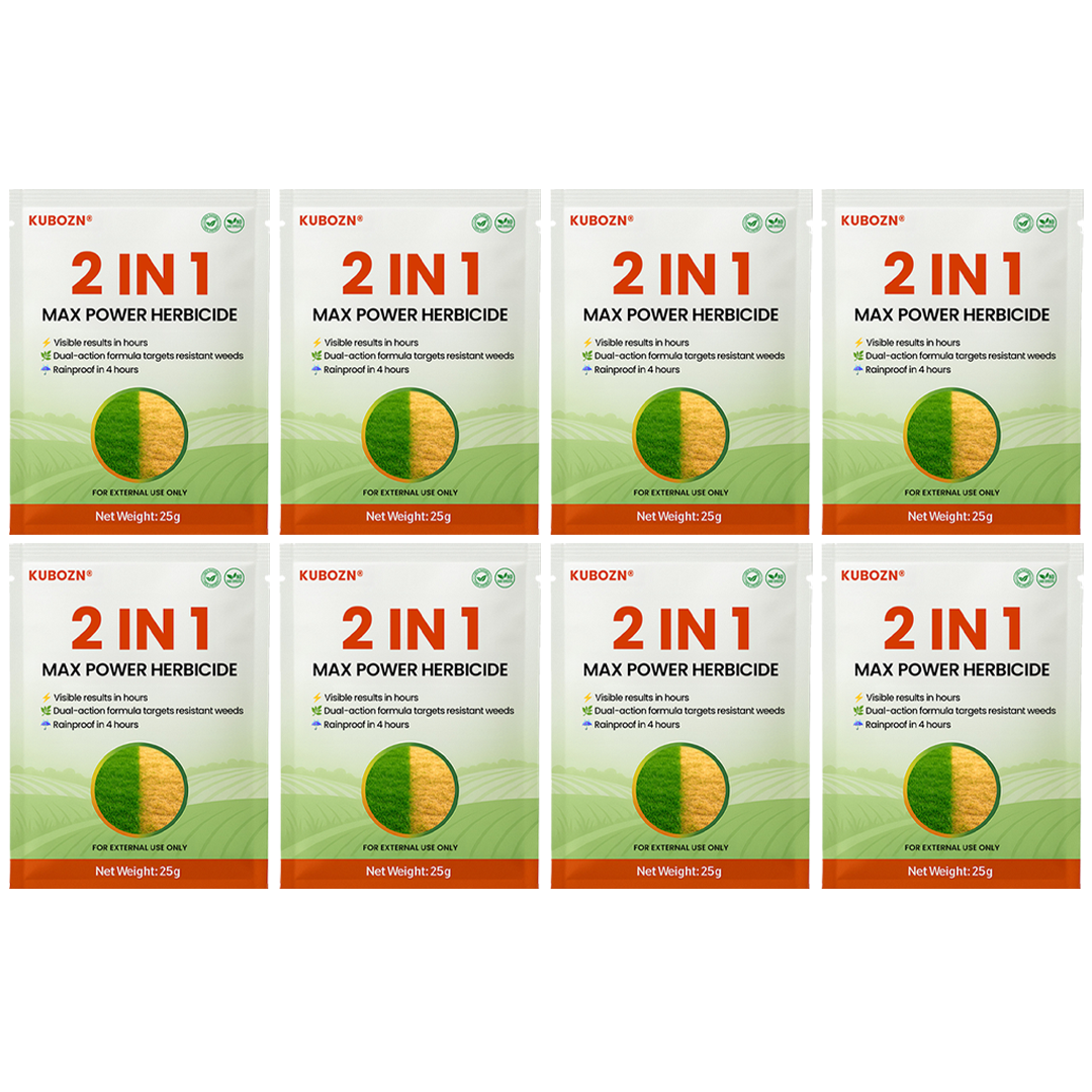 🌿 KUBOZN® 2-in-1 Weed Killer | Same-Day Results & Kills Roundup-Resistant Weeds