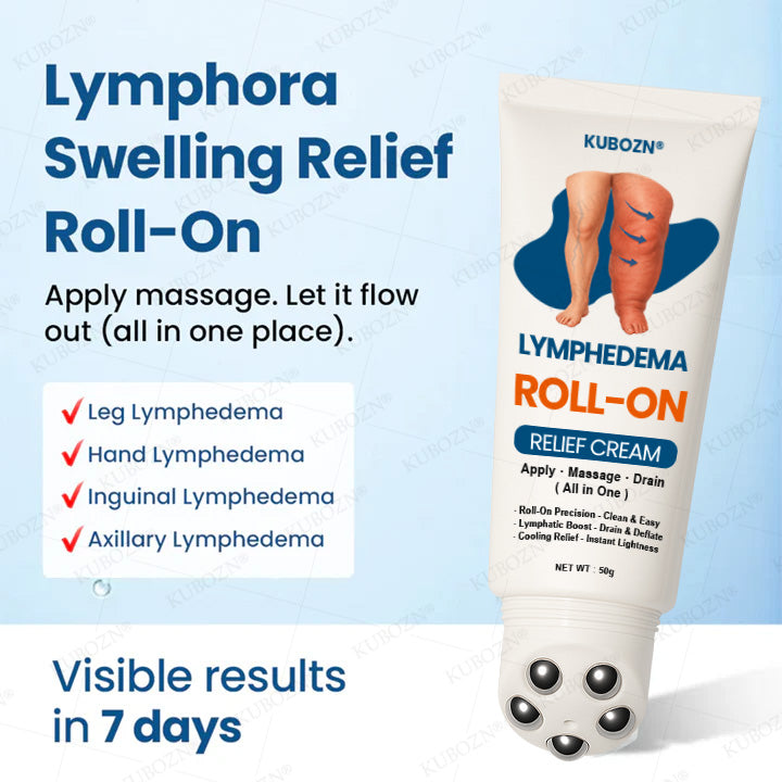 ⚡KUBOZN® Roll-On Cream for Lymphatic Drainage & Swelling Relief