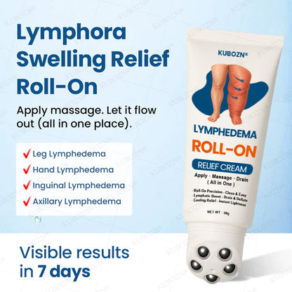 ⚡KUBOZN® Roll-On Cream for Lymphatic Drainage & Swelling Relief